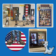 Gravely Elementary School honors military-connected students with special spirit week