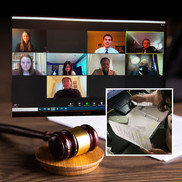 May it please the court — PWCS high school students serve as lawyers and witnesses in virtual mock trial