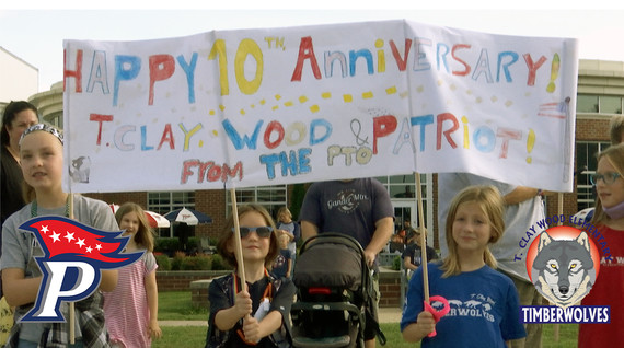 Celebrating a decade of learning and tradition at Patriot High School and T. Clay Wood Elementary School