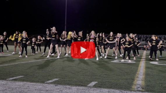 Patriot High School’s dance team goes "Gold" for childhood cancer 