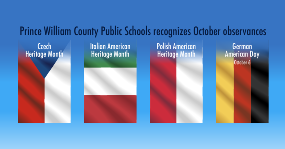 Polish American, Czech, Italian American Heritage Month and German American Day