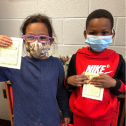 The Golden Ticket initiative at Ellis Elementary awards students