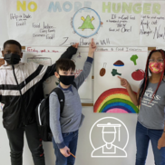 King Elementary School students learn how to make a difference through hunger awareness project