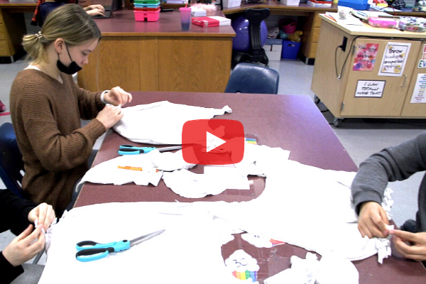 Upcycle project at Marsteller Middle School teaches lessons about sustainability