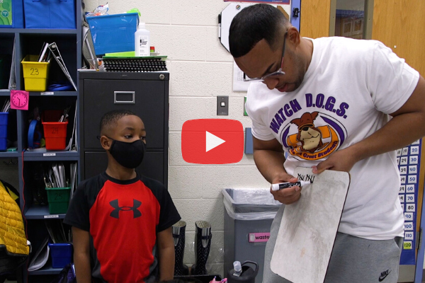 Dads volunteer to help and be role models at Ashland Elementary School