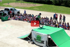BMX stunt show brings a message of positivity and inclusivity to Buckland Mills Elementary School 