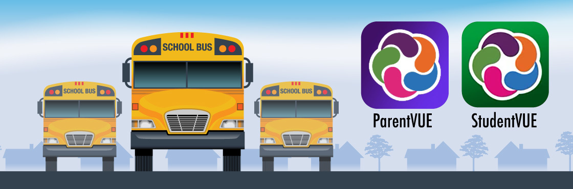 Preliminary Bus Schedule Information available in ParentVUE - check back often for changes