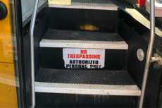 No Trespassing- School Bus 2