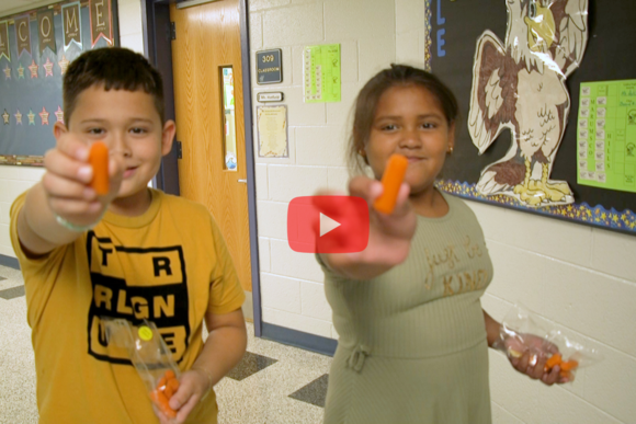 Color, flavor and healthy choices — Marumsco Hills Elementary students taste test vegetables and fruits 