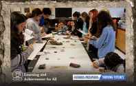Woodbridge Middle School students become paleontologists during science activity
