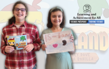 Two students at The Nokesville School embark on a journey to publish their first book