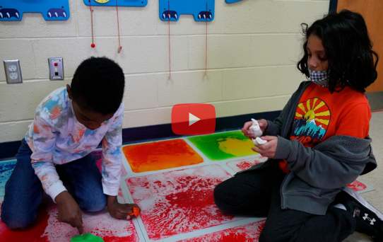 Students learn to self-regulate at Fitzgerald Elementary School’s new sensory room
