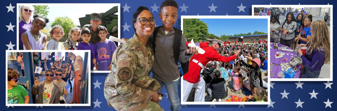 Saluting our young heroes during the Month of the Military Child