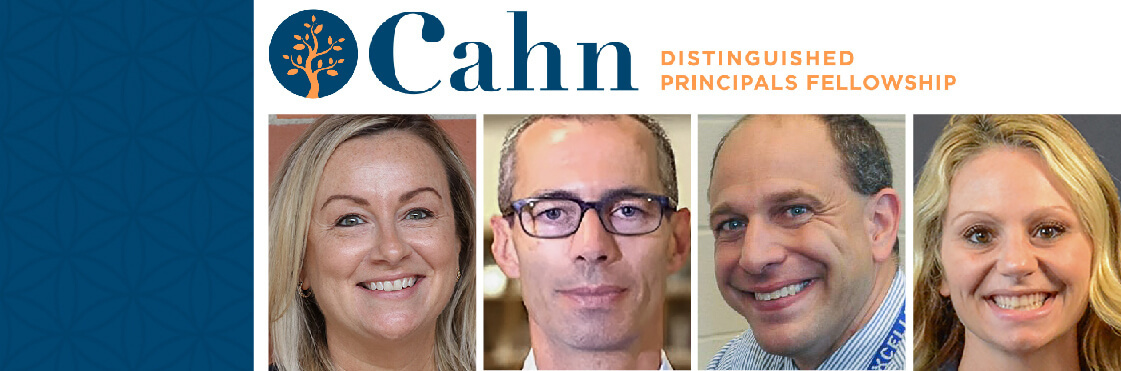 Four PWCS principals selected as distinguished Cahn Fellows 