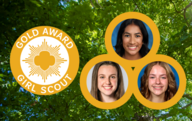 Three PWCS students earn highest recognition Girl Scout Gold Awards 