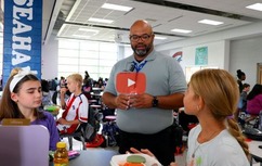 Meet Steve Madison, school security officer at Potomac Shores Middle School