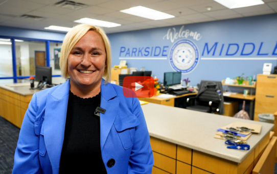 Meet the new principal of Parkside Middle School
