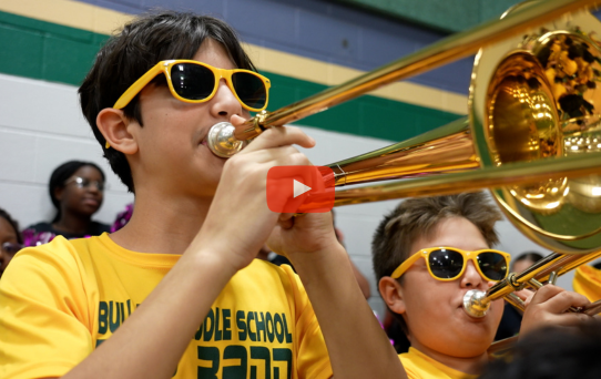 Pep band is worth the hype at Bull Run Middle School
