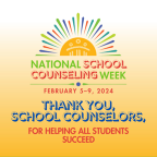 National School Counseling Week is February 5-9
