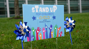 Stand up for children - Child Abuse Prevention Month