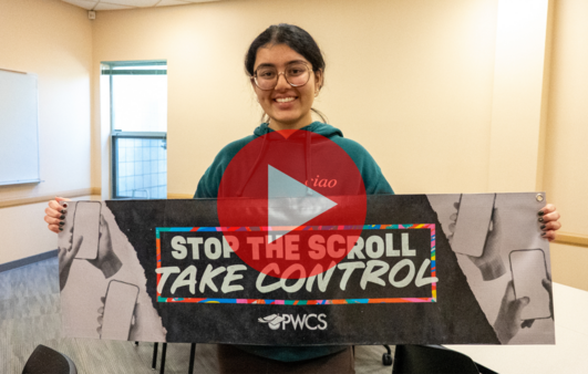 Rutvi Devani, winner of cell phone slogan contest 