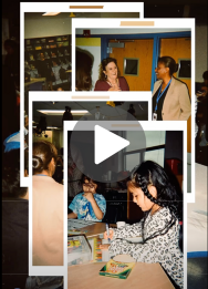 Collage of disposable pictures