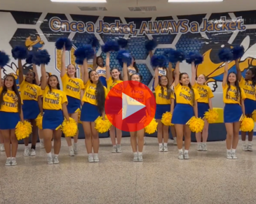 Osbourn Park High School cheerleaders