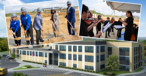 "Potomac Shores" Elementary School Groundbreaking Ceremony photos