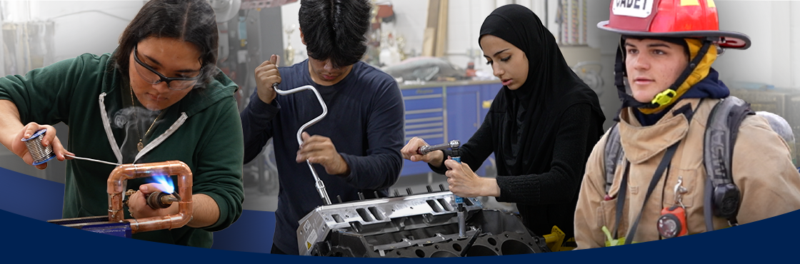 PWCS students participating in CTE programs