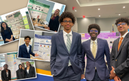 students at state science fair