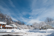 Snowy Neighborhood