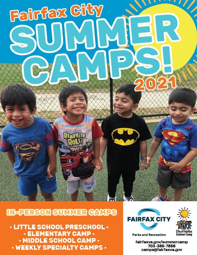 Fairfax City Parks and Rec 🌼 Spring Brochure, Summer Camps, and More!