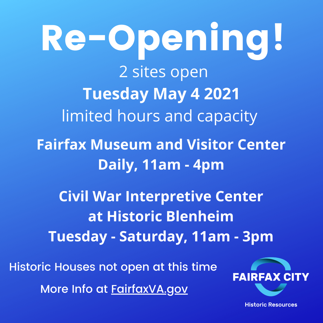 Historic Sites Reopening