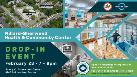 Willard-Sherwood Health and Community Center Meeting Invitation