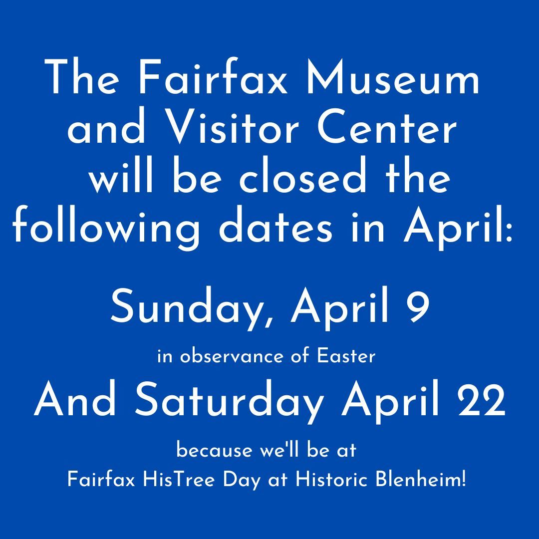 April Museum Closures