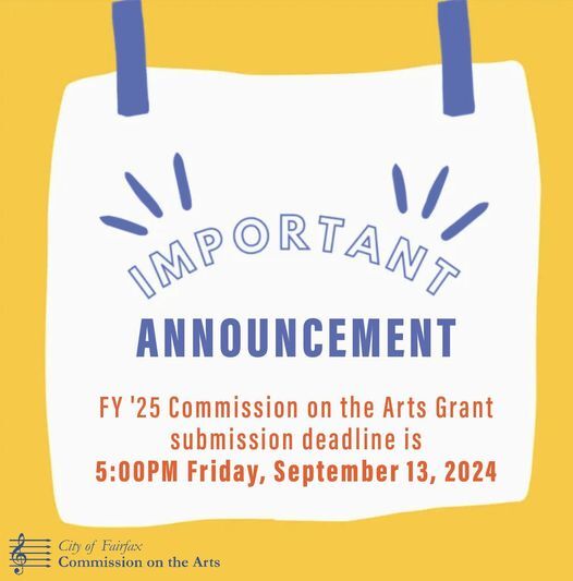 2024 Cultural Arts Grant Announcement