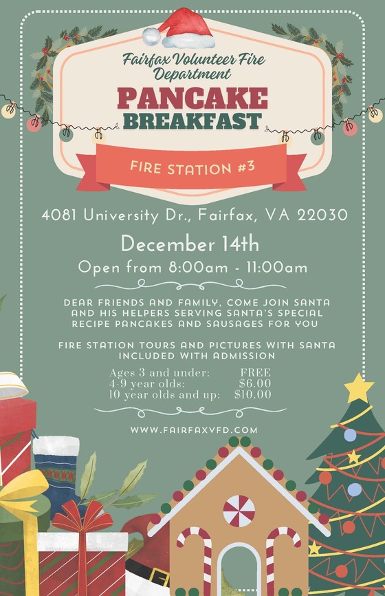 Pancake Breakfast Xmas 2024