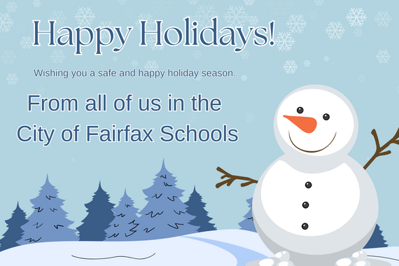happy holidays from city of fairfax schools