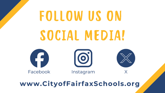 follow us on social media
