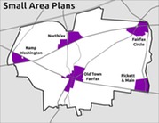 Small Area Plans Map