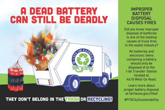 Trashing english batteries