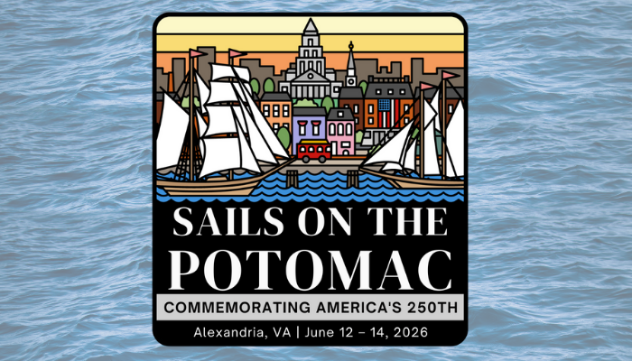 Sails on the Potomac Alexandria VA Banner