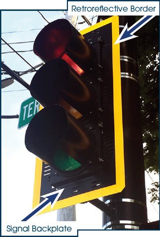 Hi-Vis Signal Backplate