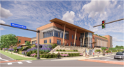 Rendering of health and community center