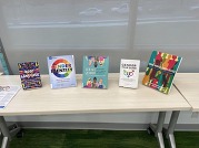 various books on gender on table 
