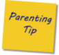 Parenting Tip graphic