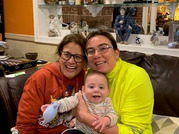 photo of baby and moms