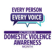 October Is Domestic Violence Awareness Month 
