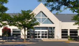 Image of the outside of the Centreville Library