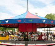Image of carosel at Frying Pan Farm Park